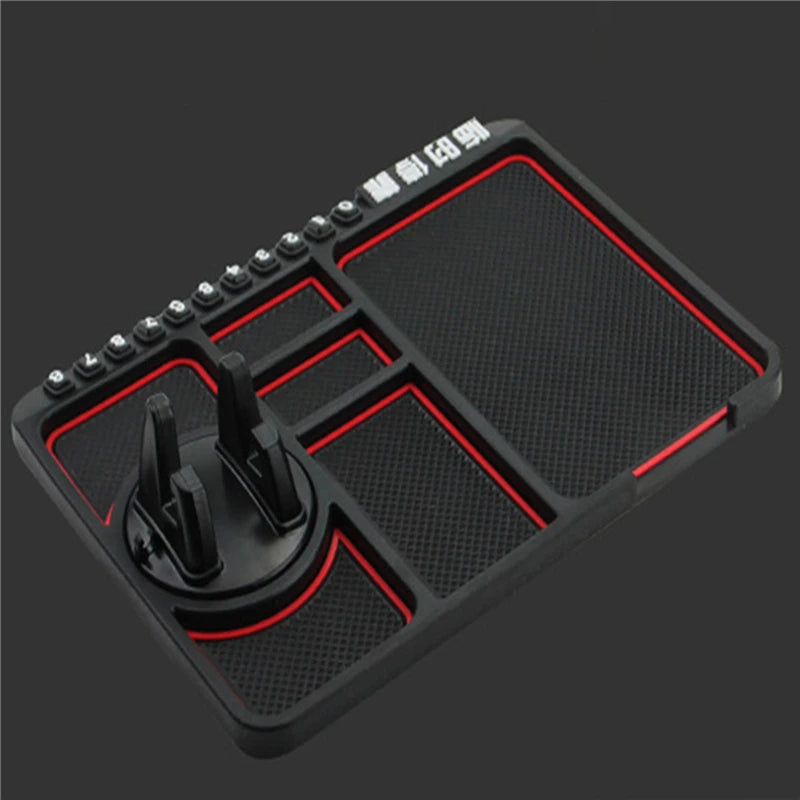 Multi-Functional Car Anti-Slip Mat Auto Phone Holder Non Slip Sticky Anti Slide Dash Phone Mount Silicone Dashboard Car Pad Mat