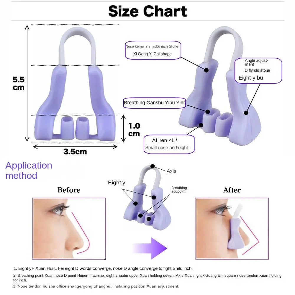 Beauty Tool Nose Lifter Effective Bridge Lifting Up Comfortable Nose Shaper Clip Reshape Slimmer Nose Bridge Straightener Girl