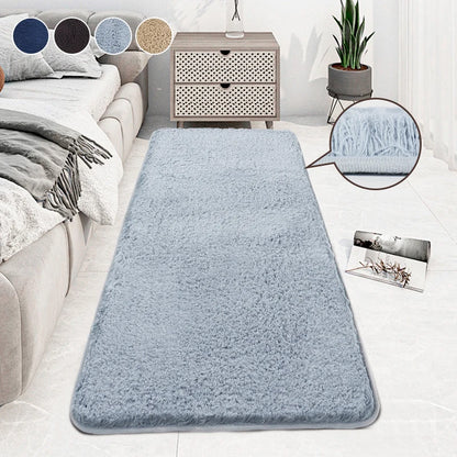 Water absorbtion anti slip bathroom mat thickened bathroom carpet long hair carpet machine washable durable toilet mat