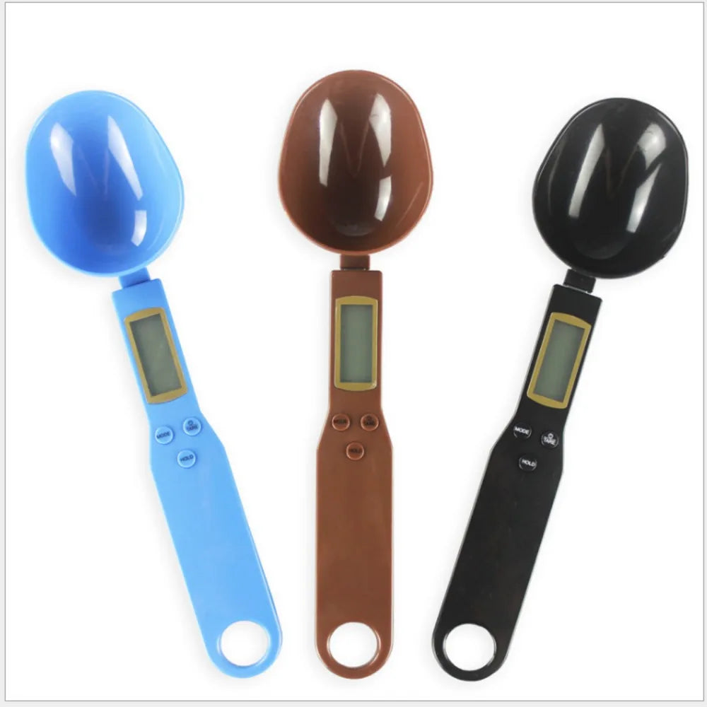 1pc 500g/0.1g Electronic Measuring Spoon Electronic Scale Household Dog Food Scale Feeding Spoon - Dog/Cat Feeder Pet Food Scale