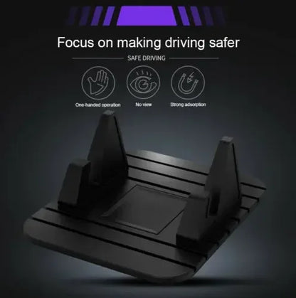 1PC Anti-slip Car Silicone Holder Mat Pad Dashboard Stand Mount For Phone GPS Bracket For iPhone Samsung Xiaomi Huawei Universal