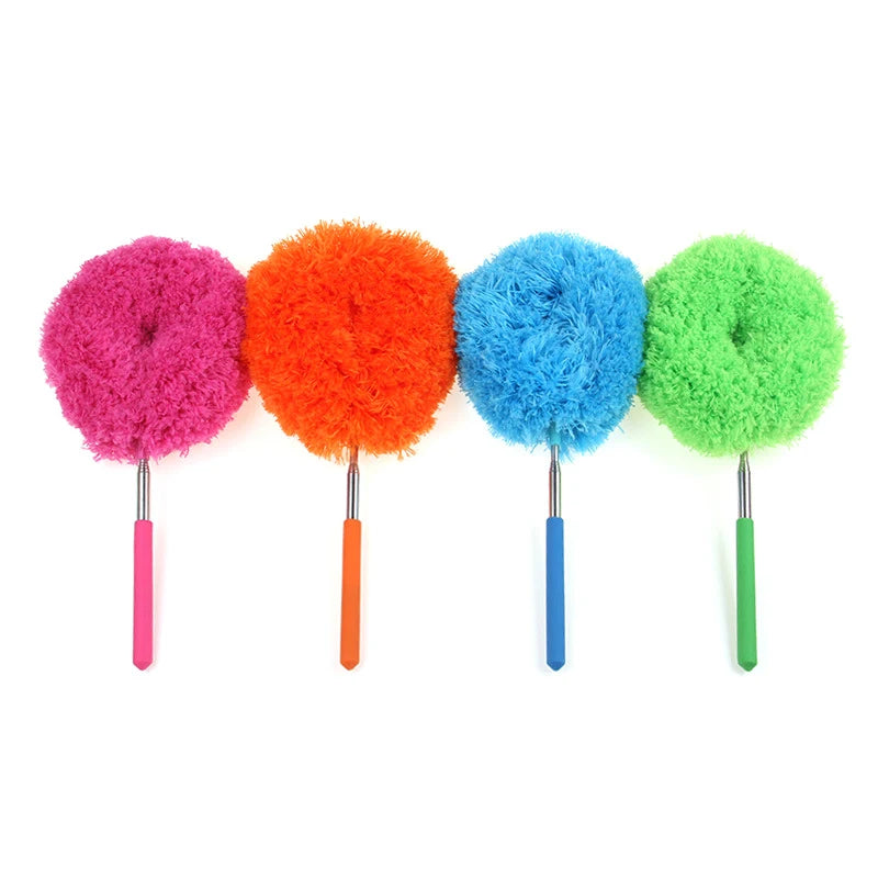 Microfiber Ceiling Fan Duster Extends Up To Long Handled Dust Locking Reusable And Cleaner Brush For Effortless Cleaning