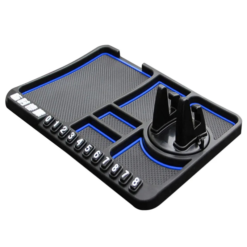 Multi-Functional Car Anti-Slip Mat Auto Phone Holder Non Slip Sticky Anti Slide Dash Phone Mount Silicone Dashboard Car Pad Mat