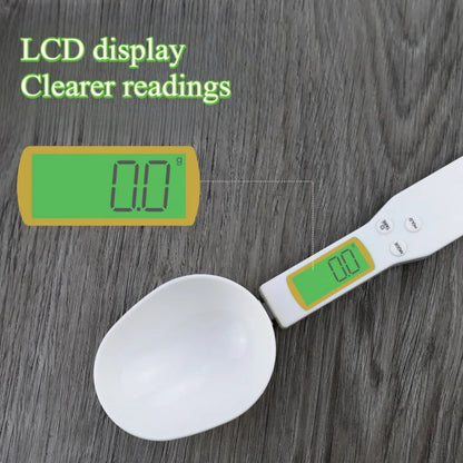 1pc 500g/0.1g Electronic Measuring Spoon Electronic Scale Household Dog Food Scale Feeding Spoon - Dog/Cat Feeder Pet Food Scale