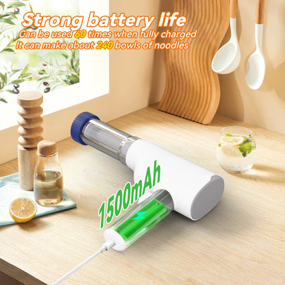 Home Use Small Automatic Electric Instant Noodle Maker Portable Cordless Recharging Pasta Handheld Making Machine for Spaghetti