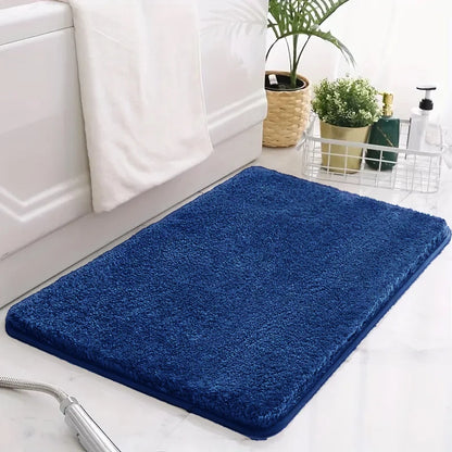 Water absorbtion anti slip bathroom mat thickened bathroom carpet long hair carpet machine washable durable toilet mat