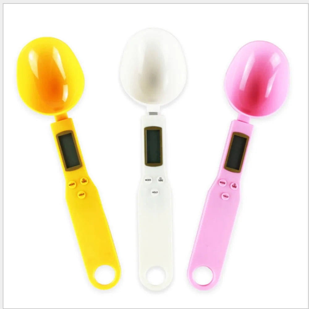 1pc 500g/0.1g Electronic Measuring Spoon Electronic Scale Household Dog Food Scale Feeding Spoon - Dog/Cat Feeder Pet Food Scale