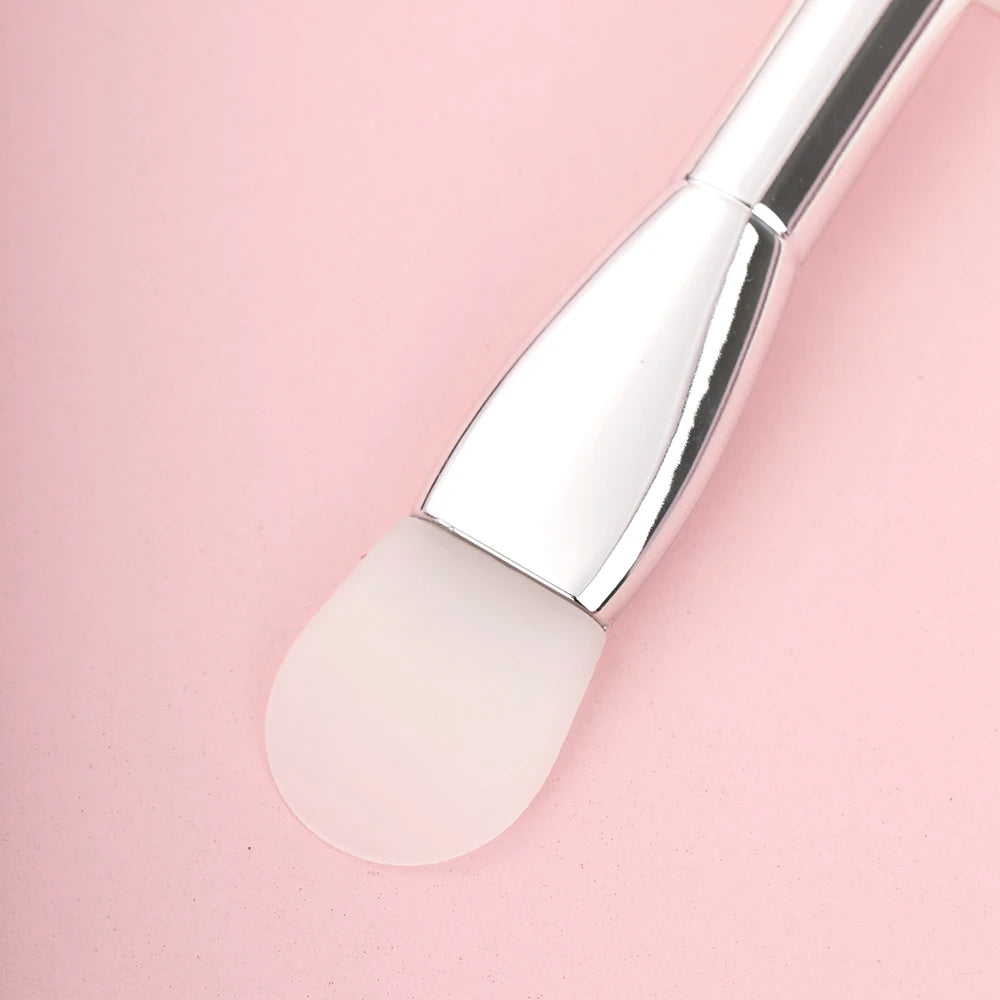 1pcs Flat Brush For Mud Mask Double-ended Face Mask Blender Multi-use BB Cream Foundation Applicator Skin Care Makeup Brush Tool