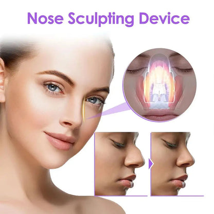 Nose Sculpting Device Nose Shaper Clip Soft Silicone Nose Up Lifting  Device Nose Slimmer For Wide Big Nose NO Pain Beauty Tool