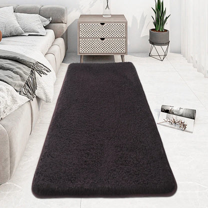 Water absorbtion anti slip bathroom mat thickened bathroom carpet long hair carpet machine washable durable toilet mat