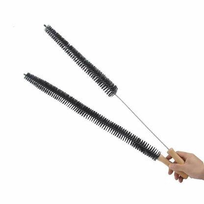 Cleaning Brush Flexible Long Multipurpose Duster Washing Machine Dryer With Wood Handle Cleaning Brushes Radiator Tools