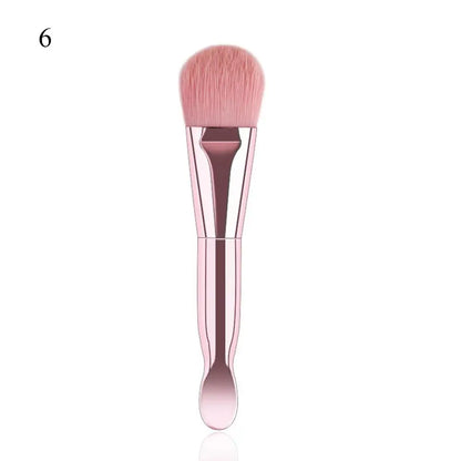 1pcs Flat Brush For Mud Mask Double-ended Face Mask Blender Multi-use BB Cream Foundation Applicator Skin Care Makeup Brush Tool