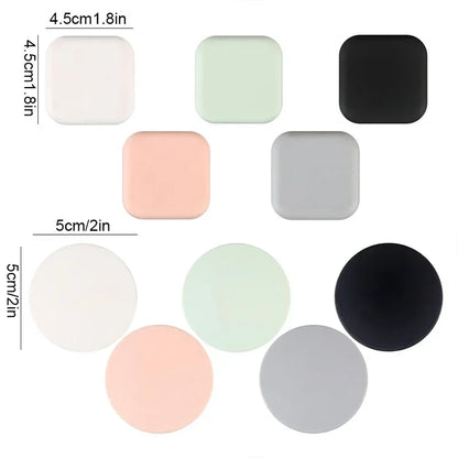 Door Stop Nordic Safety Supplies Silicone Self-adhesive Door Stopper Wall Protection Buffer Protective Plug Silencer Home