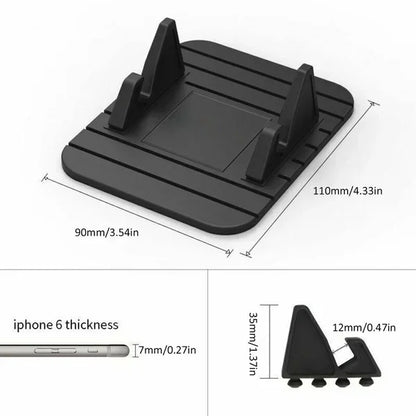 1PC Anti-slip Car Silicone Holder Mat Pad Dashboard Stand Mount For Phone GPS Bracket For iPhone Samsung Xiaomi Huawei Universal