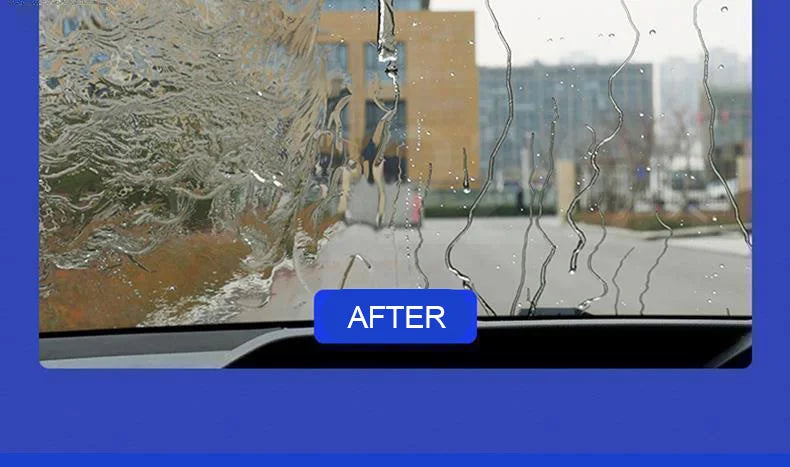 Car Glass Anti-rain Water Spray Repellent Nano Coating Hydrophobic Waterproof Agent Oil Film Removing  Auto Glass Film Agent