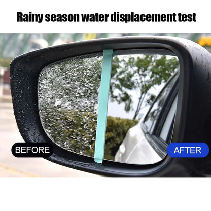 Car Glass Anti-rain Water Spray Repellent Nano Coating Hydrophobic Waterproof Agent Oil Film Removing  Auto Glass Film Agent