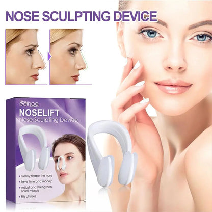 Nose Sculpting Device Nose Shaper Clip Soft Silicone Nose Up Lifting  Device Nose Slimmer For Wide Big Nose NO Pain Beauty Tool