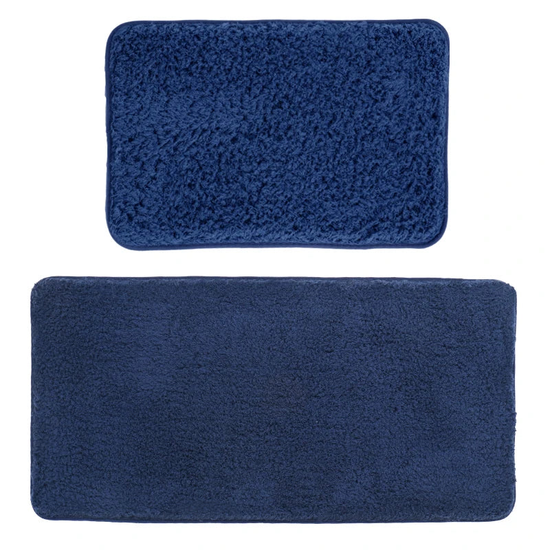 Water absorbtion anti slip bathroom mat thickened bathroom carpet long hair carpet machine washable durable toilet mat