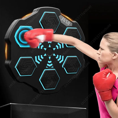 Electronic LED Boxing Wall Target, Music Machine, Home Training, Dynamic Boxing Wall, Fitness Equipment, Fun Gift