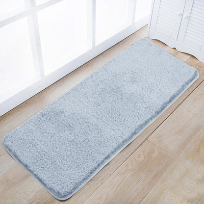 Water absorbtion anti slip bathroom mat thickened bathroom carpet long hair carpet machine washable durable toilet mat