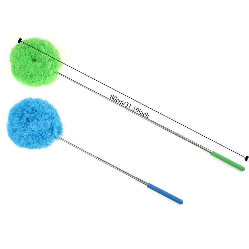 Microfiber Ceiling Fan Duster Extends Up To Long Handled Dust Locking Reusable And Cleaner Brush For Effortless Cleaning