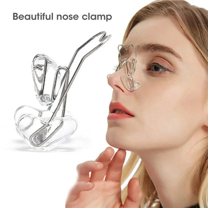 Transparent Nose Up Clip Corrector Lifting Shaping Shaper Orthotics Clip Beauty Nose Slimming Massager Straightening Clips Tool