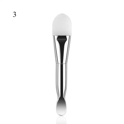 1pcs Flat Brush For Mud Mask Double-ended Face Mask Blender Multi-use BB Cream Foundation Applicator Skin Care Makeup Brush Tool