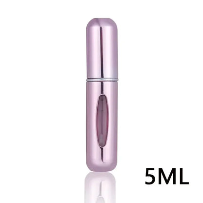 5ml Bottom Charge Perfume Refillable Bottle Liquid Container For Cosmetics Spray Bottling Dispenser Press Head Portable Travel