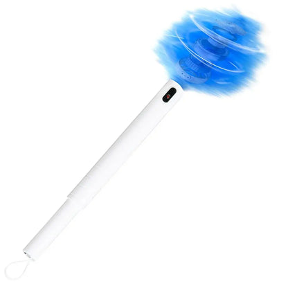 Electric Feather Cleaning Brush 360 Spin Electric Duster Rechargeable Duster Brush With Extension Pole For Furniture Ceiling Fan