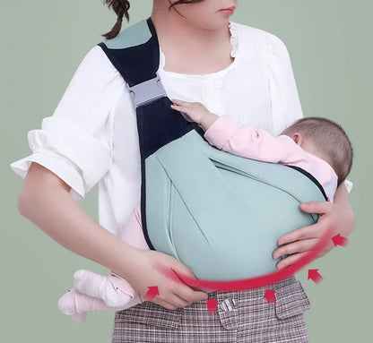 Child Carrier Wrap Multifunctional Baby Carrier Ring Sling for Baby Toddler Carrier Accessories Easy Carrying Artifact Ergonomic