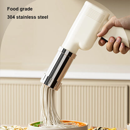 Household Electric Cordless Pasta Maker Noodle Machine Automatic Noodle Maker Charging Handheld Small Electric Noodle Press Gun