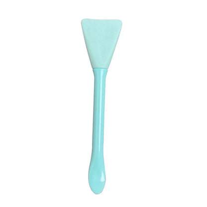 Double-ended Flat Brushes Soft Hair Silicone Head Mask Brush Mud Mask Stirring Applicator Face Cleaning Skin Tool Accessories