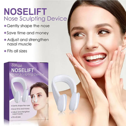 Nose Sculpting Device Nose Shaper Clip Soft Silicone Nose Up Lifting  Device Nose Slimmer For Wide Big Nose NO Pain Beauty Tool