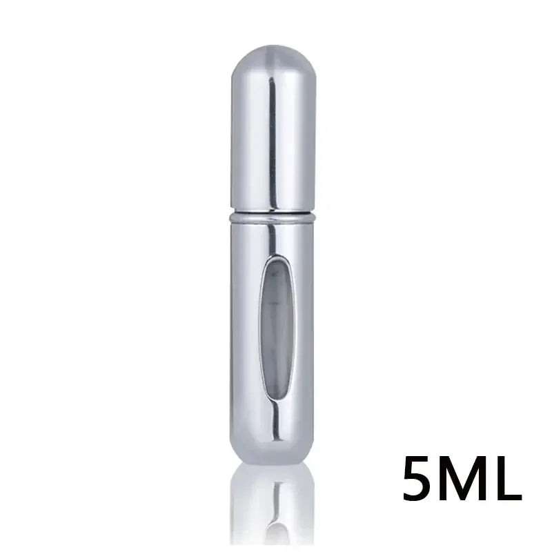 5ml Bottom Charge Perfume Refillable Bottle Liquid Container For Cosmetics Spray Bottling Dispenser Press Head Portable Travel