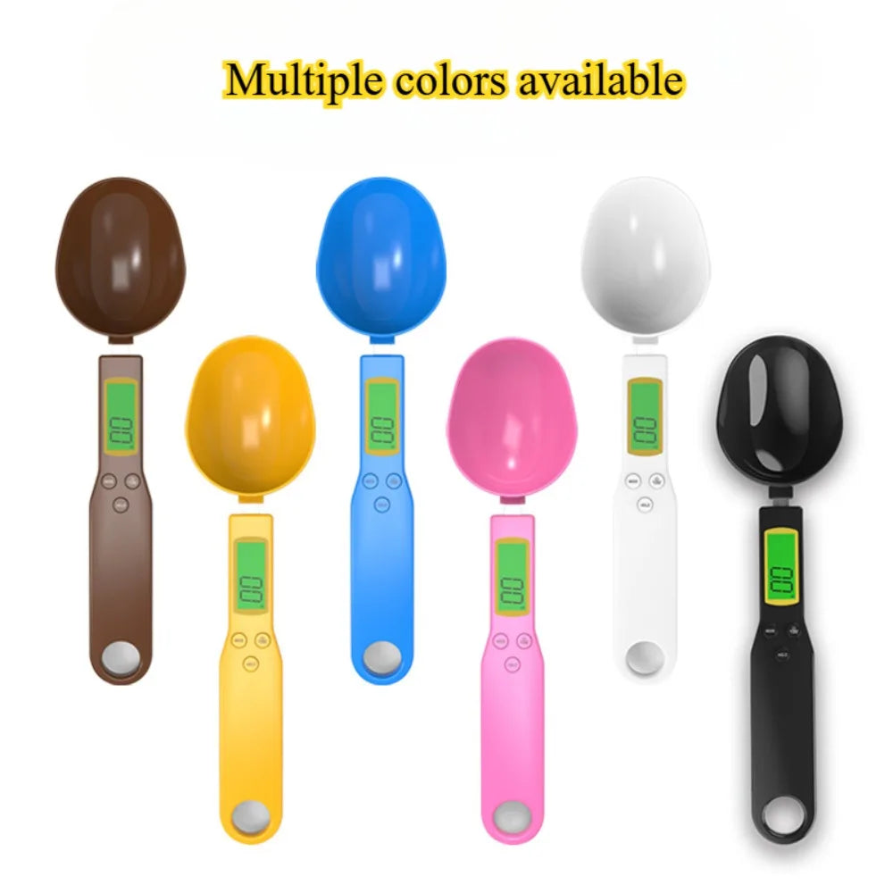 1pc 500g/0.1g Electronic Measuring Spoon Electronic Scale Household Dog Food Scale Feeding Spoon - Dog/Cat Feeder Pet Food Scale