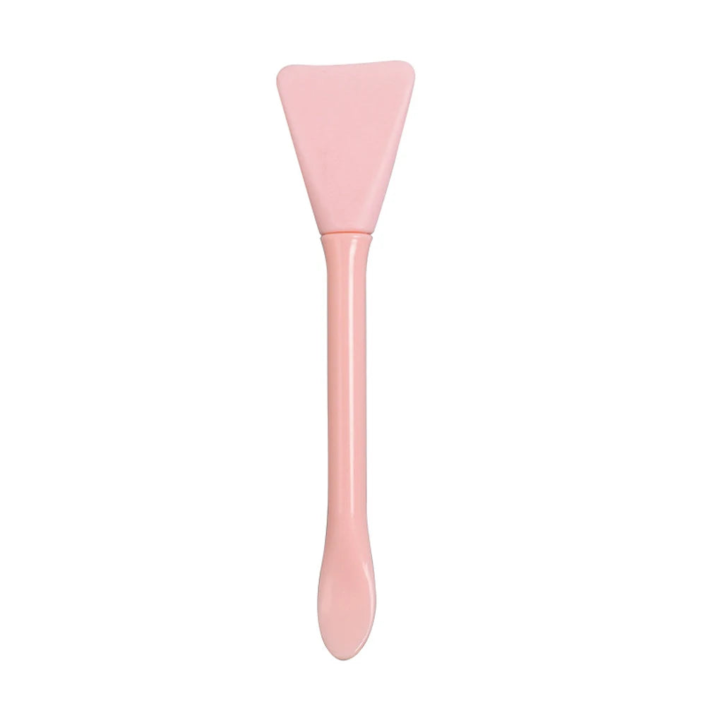 Double-ended Flat Brushes Soft Hair Silicone Head Mask Brush Mud Mask Stirring Applicator Face Cleaning Skin Tool Accessories