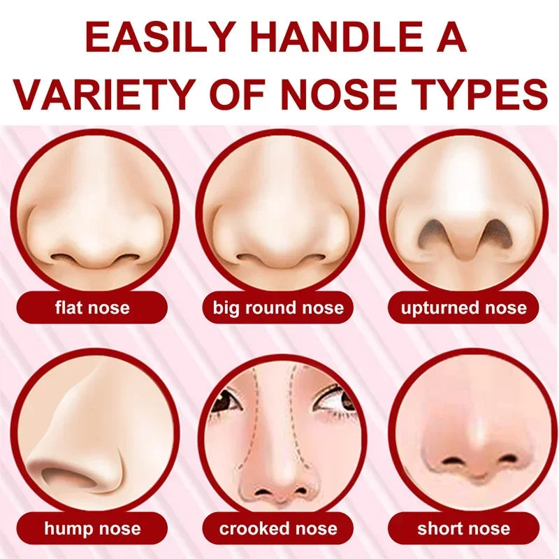 Transparent Nose Up Clip Corrector Lifting Shaping Shaper Orthotics Clip Beauty Nose Slimming Massager Straightening Clips Tool